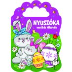 Nyuszóka versikés kifestője 