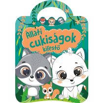 Állati cukiságok kifestő 