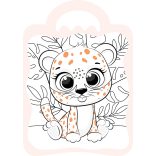 Állati cukiságok kifestő 