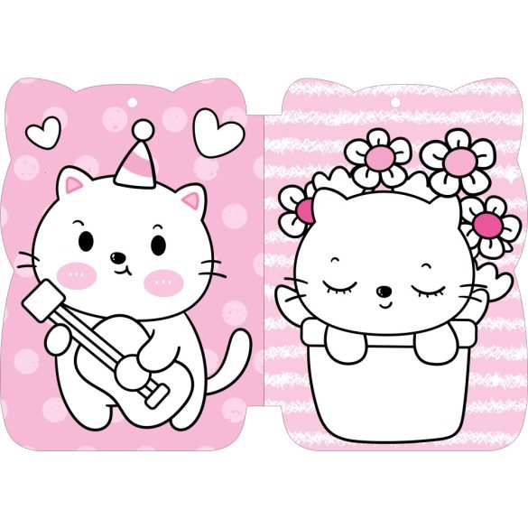 Édes kiscicák - kifestő kicsiknek