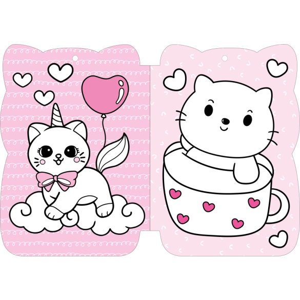 Édes kiscicák - kifestő kicsiknek