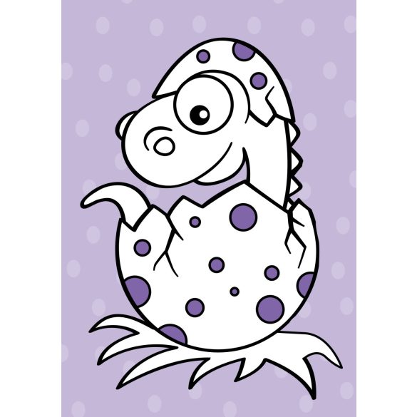 Dinócskák kifestő