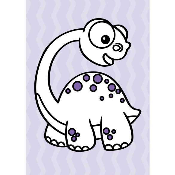 Dinócskák kifestő