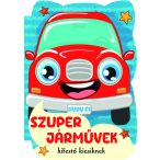 Szuper járművek - kifestő kicsiknek
