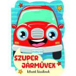 Szuper járművek - kifestő kicsiknek