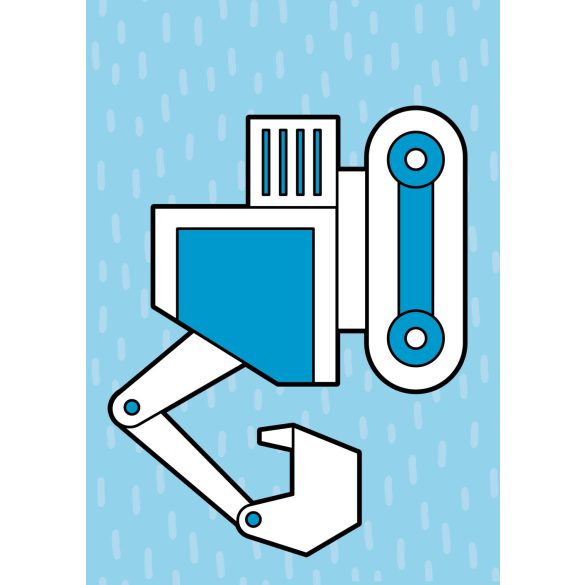 Szuper járművek - kifestő kicsiknek