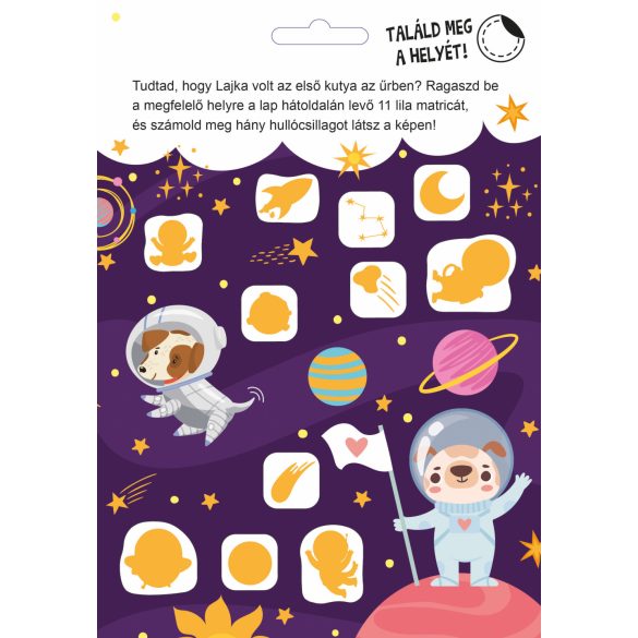 Kutyusok készségfejlesztő 300 matricával