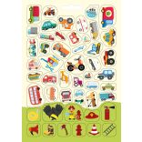 Járművek készségfejlesztő - 300 matricával