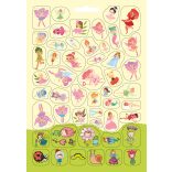 Tündéri készségfejlesztő - 300 matricával