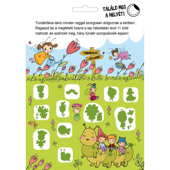 Tündéri készségfejlesztő - 300 matricával