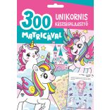 Unikornis készségfejlesztő 300 matricával