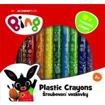 Bing játék - csavarós zsírkréta  12 db