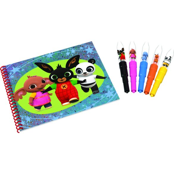 Bing - Csomag fújós filctollakkal és jegyzetfüzettel