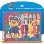 Mancs játék - csomag fújós filctollakkal és jegyzetfüzettel