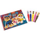 Mancs játék - csomag fújós filctollakkal és jegyzetfüzettel