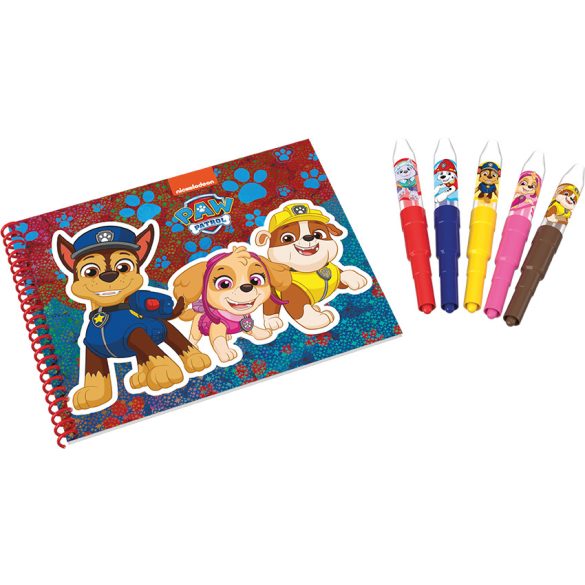 Mancs játék - csomag fújós filctollakkal és jegyzetfüzettel