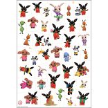 Bing játék - nagy készlet tetoválással