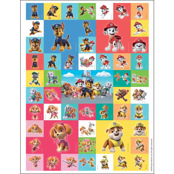 Mancs játék - színező szett (kék)