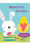 Nyuszi és barátai - színezőkönyv 