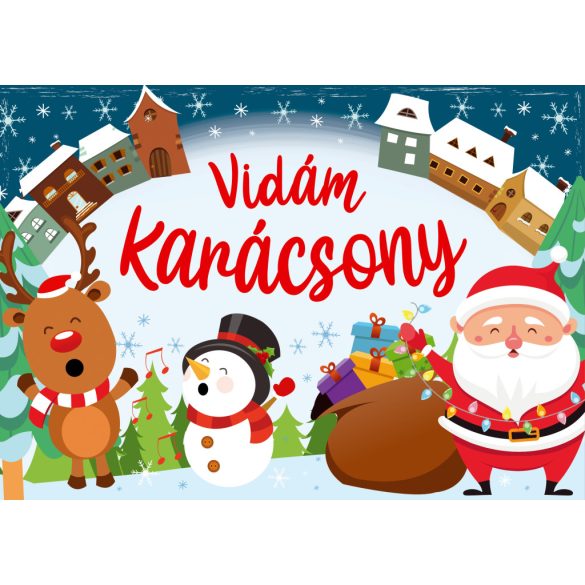 Vidám karácsony - mondókáskönyv