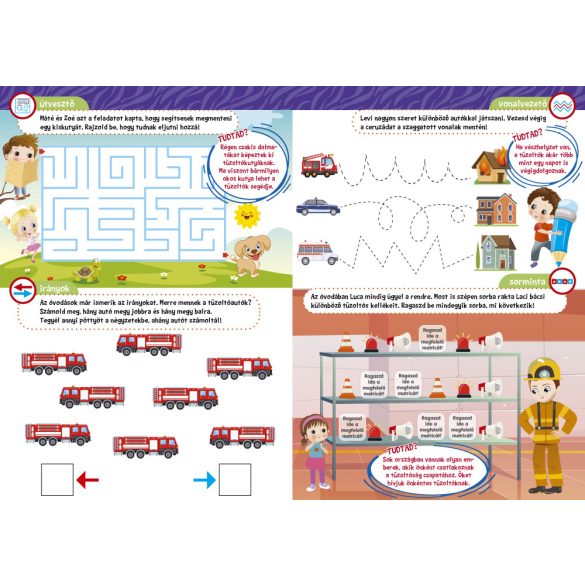 Okoskák ovija - Tűzoltók az oviban 