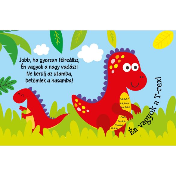 Hangos könyvecske - Dinoszauruszok (szállítási sérült)