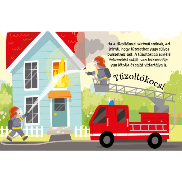 Hangos könyvecske - Mentő járművek 