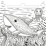 A tenger titkai - mágikus kifestő