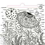 A tenger titkai - mágikus kifestő