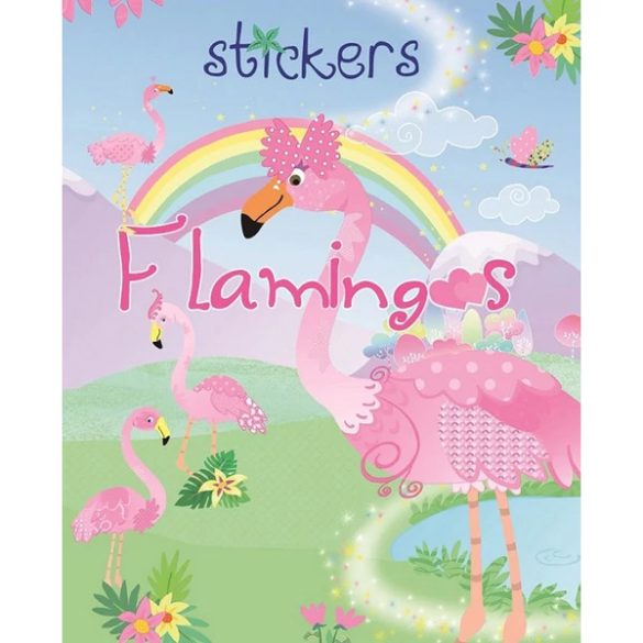 Stikers flamingo