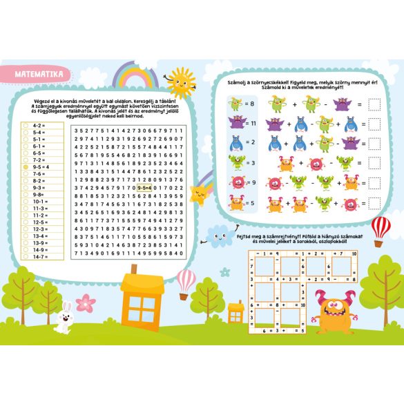 Szünidei komplex gyakorlófüzet - 1. osztály 