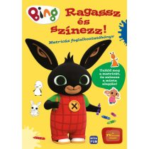   Bing - Ragassz és színezz! - Matricás foglalkoztatókönyv 