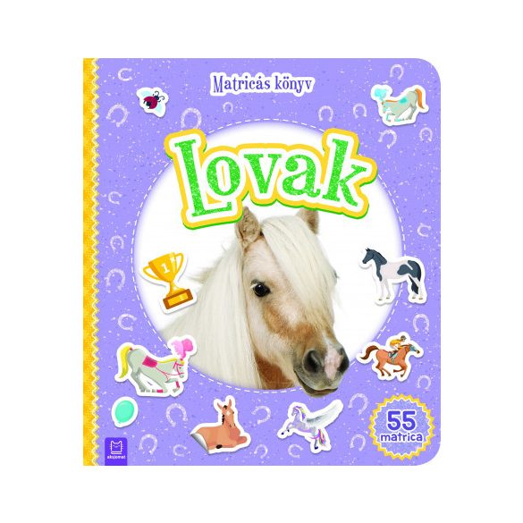 Lovak-matricás könyv