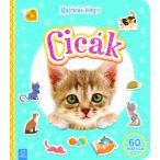 Cicák -matricás könyv