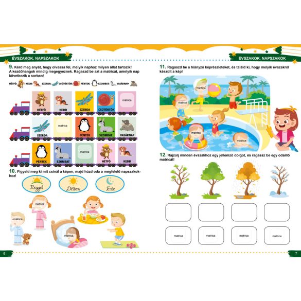 Évszakok, napszakok /új