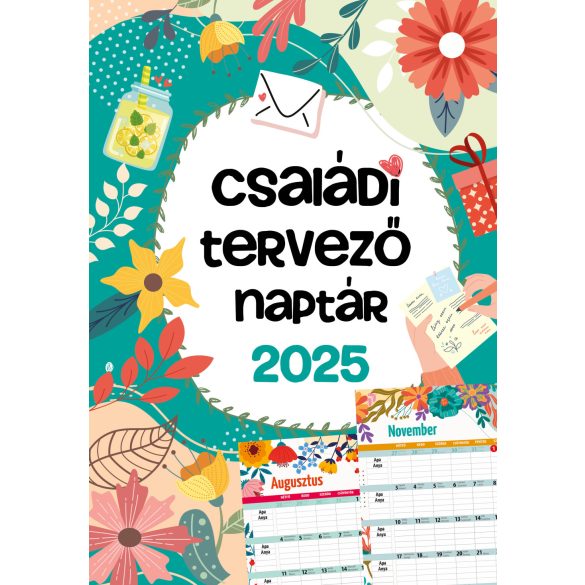 Családi tervező naptár 2025