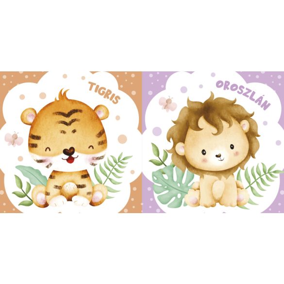 Kedves állatok - fürdőskönyv