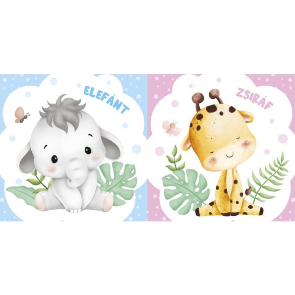 Kedves állatok - fürdőskönyv