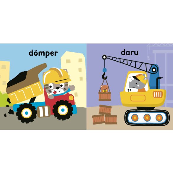 Dolgos gépek - fürdőskönyv