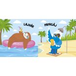 Ki van a képen? - Strandon - színváltós fürdőskönyv