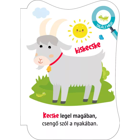 Háziállatok - mondókáskönyv (kartonkönyv)