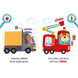 Állati járművek - mondókáskönyv (kartonkönyv)