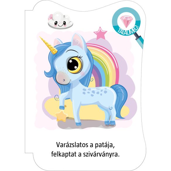 Unikornisok - mondókáskönyv (kartonkönyv)