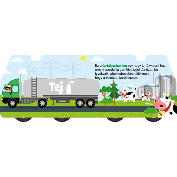 Merre megy a kamion?  (valódi kerekeken gurul)