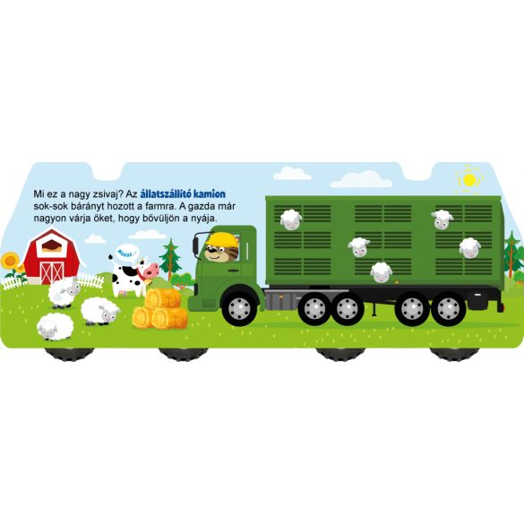 Merre megy a kamion?  (valódi kerekeken gurul)