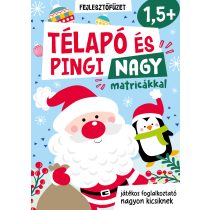 Télapó és Pingi - nagy matricákkal