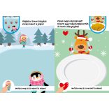 Télapó és Pingi - nagy matricákkal