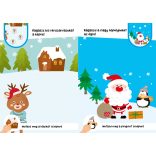 Télapó és Pingi - nagy matricákkal