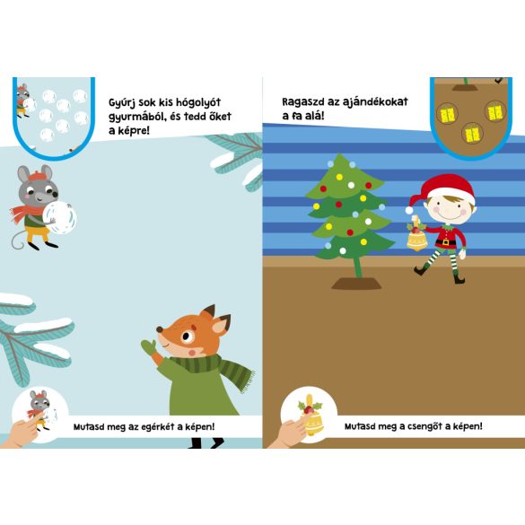 Mókás manócskák - nagy matricákkal