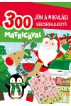 Jön a mikulás készségfejlesztő - 300 matricával